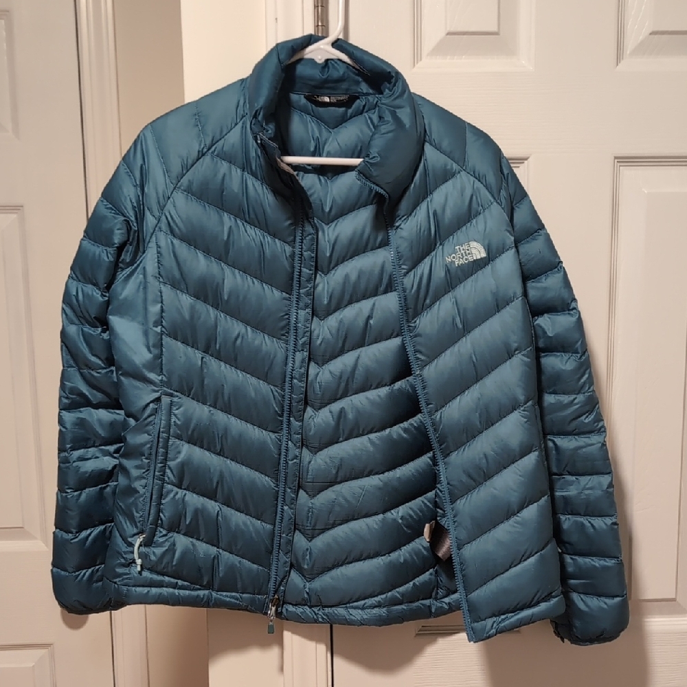The North Face Women's Teal Puffer Jacket
